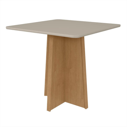 Mesa de Jantar Quadrada 4 Lugares Tampo MDF Celebrare